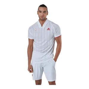 Freelift Tee Engineered White/Red