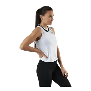 Club Knotted Tank White/Black