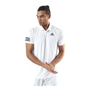 Club 3-Stripe Polo White