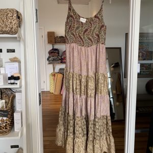 Crystal mix strap dress