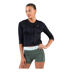 Court Cardigan White/Black
