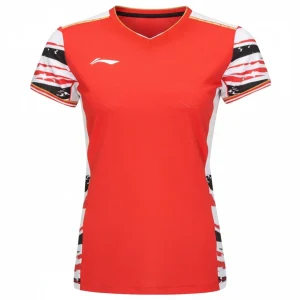 Li-Ning Topp Play Röd Dam