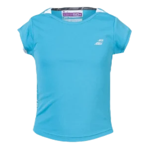 Cap Sleeve Top Performance Blue