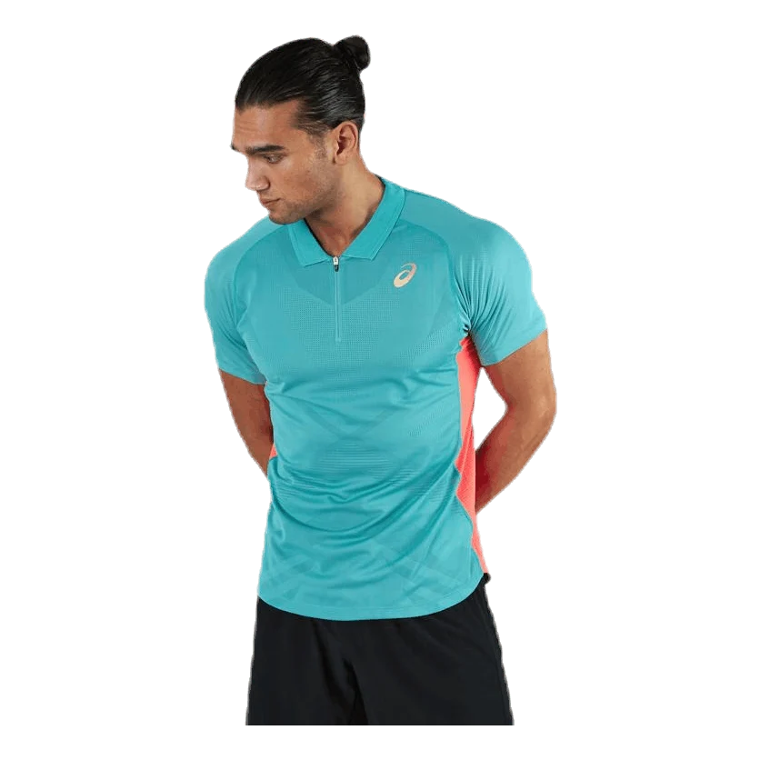 Tennis Polo Shirt Blue