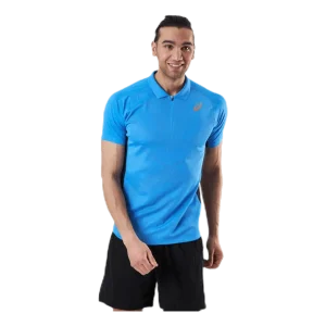 Tennis Polo Shirt Blue