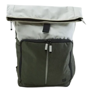 Women's Backpack Cream/forest Green/black