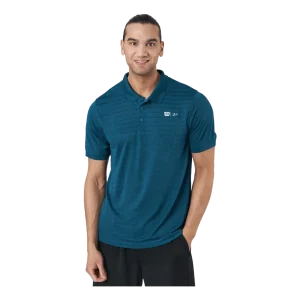 Bela Stripe Polo Ii Blue Coral