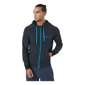 Jacket Exercise Hood Black