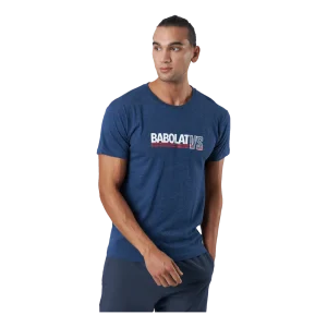 T-shirt Exercise Vintage Blue