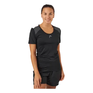 Club 22 Tech T-shirt Women Black