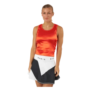 Evy Tank Top Red Metallic