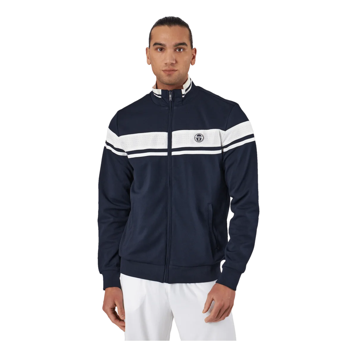 Track Jacket Young Line Night Sky/blanc De Blanc - Bild 3