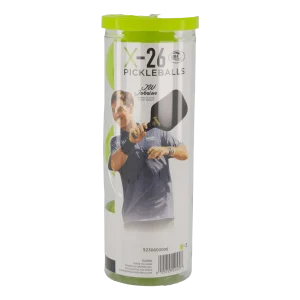 X-26 Indoor Pickleball 3 Pck. Lime-white