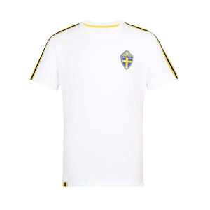 T-shirt Sverige Bomull Vit Unisex
