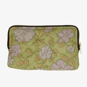 Nora small silk wallet