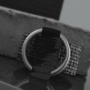 Anastazia läderarmband megaring – Dansk Copenhagen