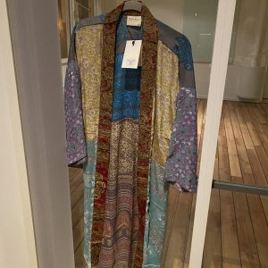 Morning glory long pocket silk
